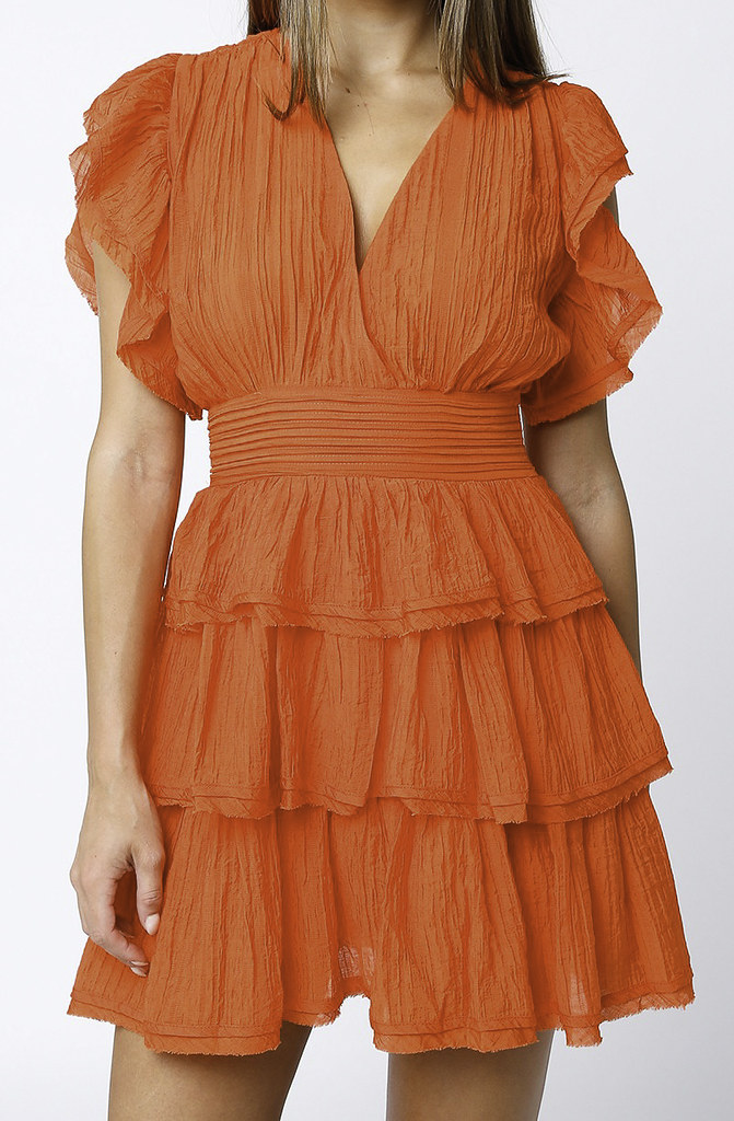 THE FAITH RUFFLE DRESS