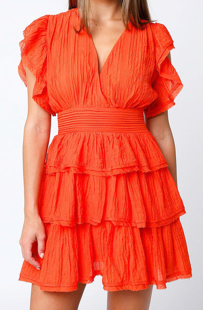 THE FAITH RUFFLE DRESS