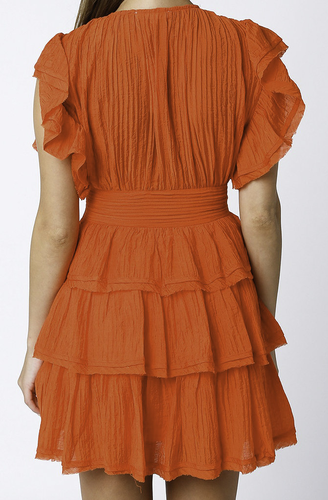 THE FAITH RUFFLE DRESS