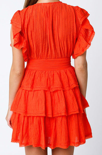 THE FAITH RUFFLE DRESS