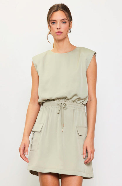 OFFICE TO HAPPY HOUR CARGO DRESS