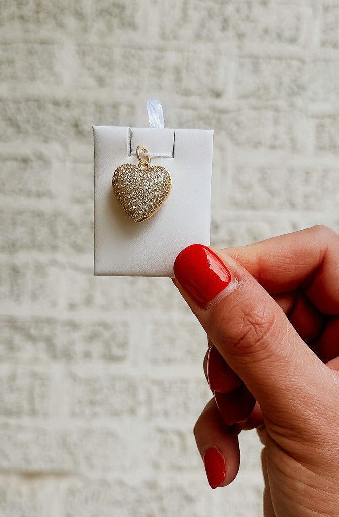 PUFF HEART CHARM