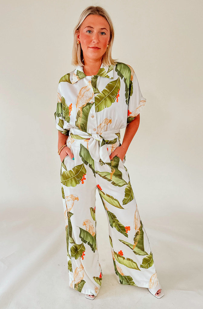 PARROT BAY WIDE LEG PANT