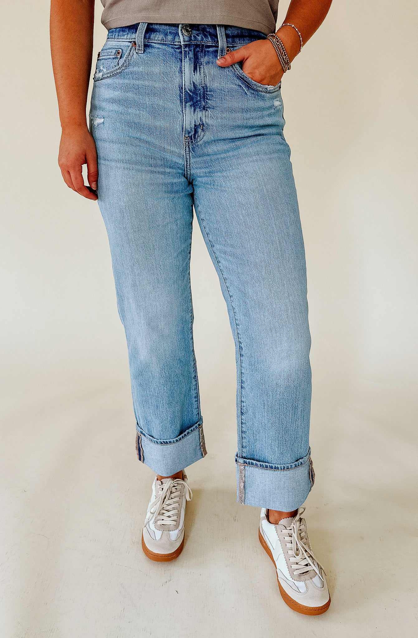 DAZE SUNDAZE CUFF DENIM IN FATE