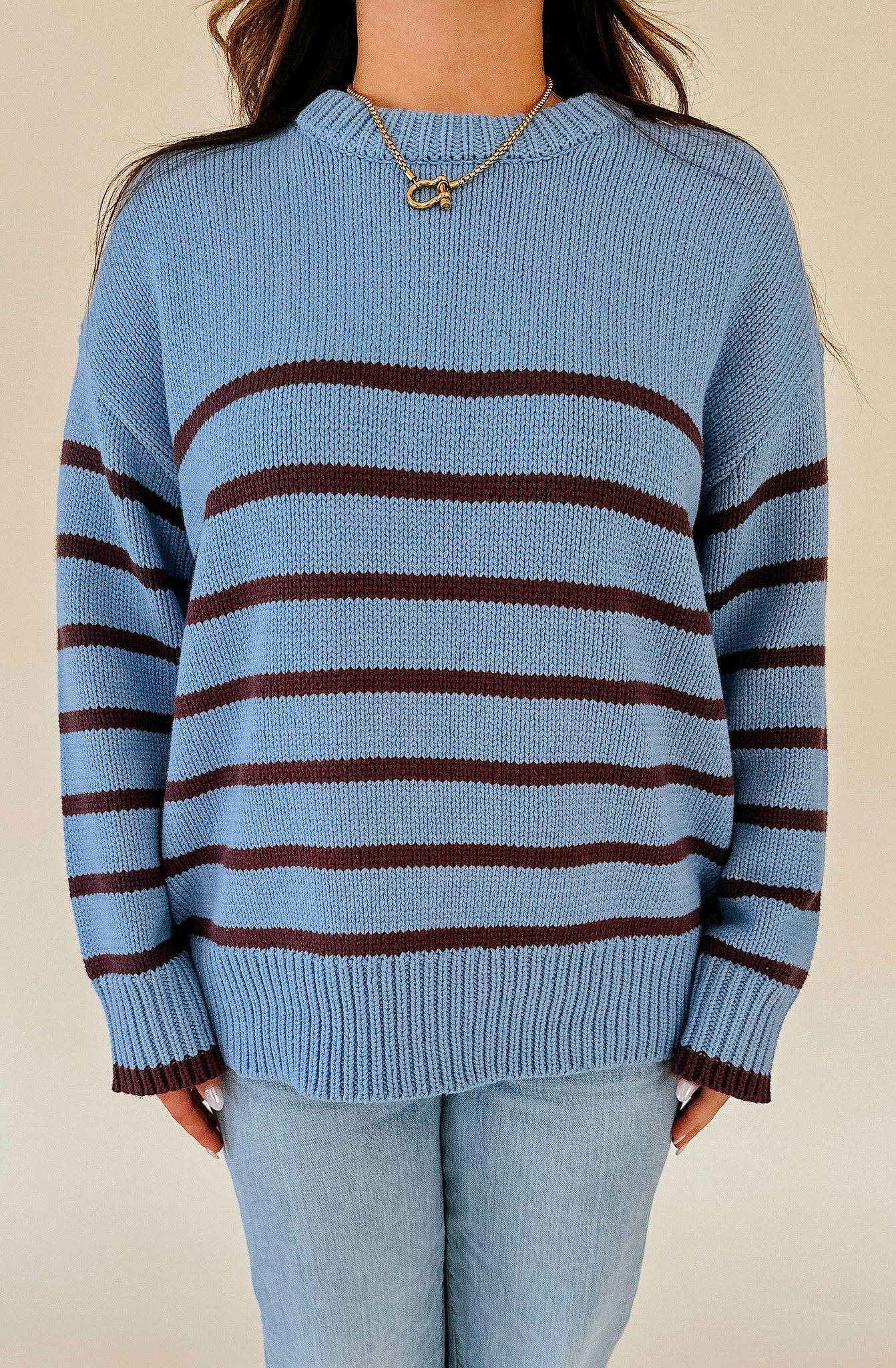 Z SUPPLY BOYFRIEND STRIPE SWEATER