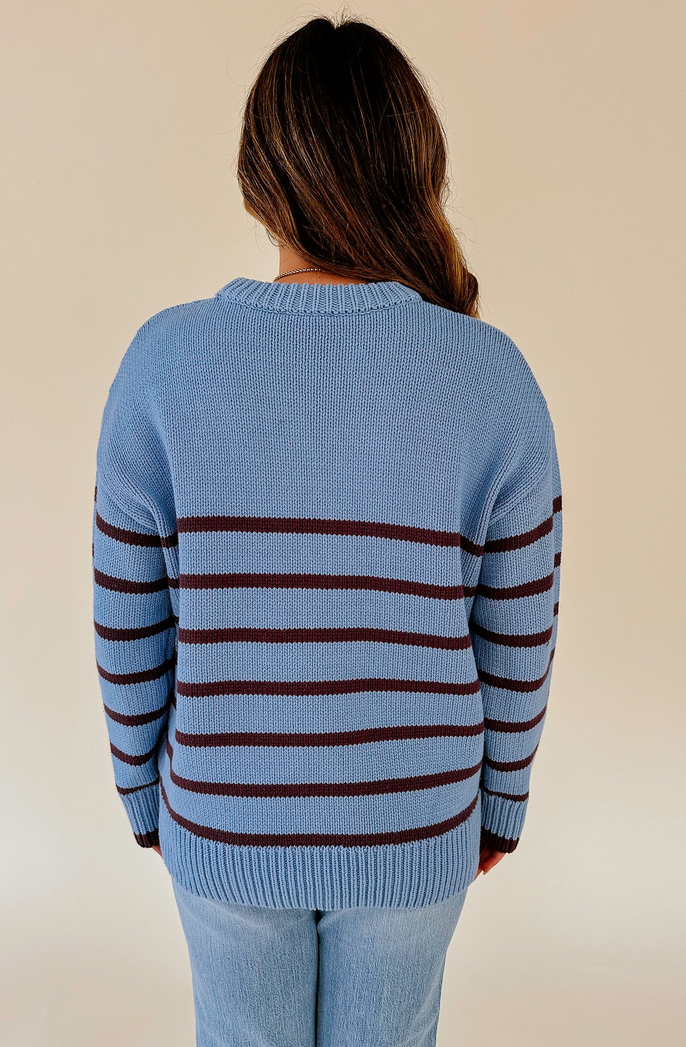 Z SUPPLY BOYFRIEND STRIPE SWEATER