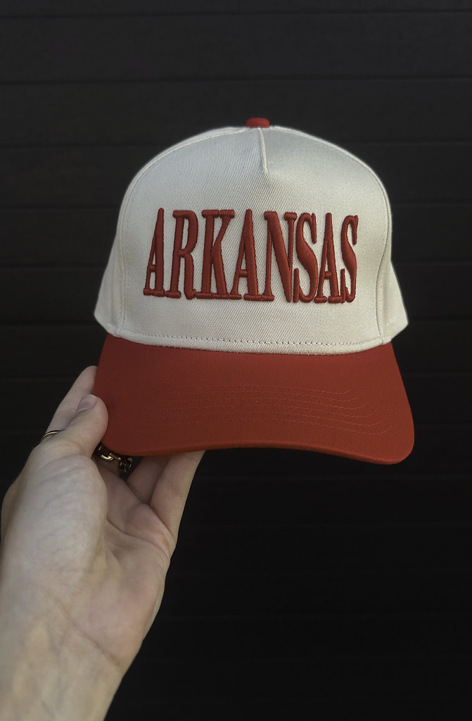 ARKANSAS EMBROIDERED HAT