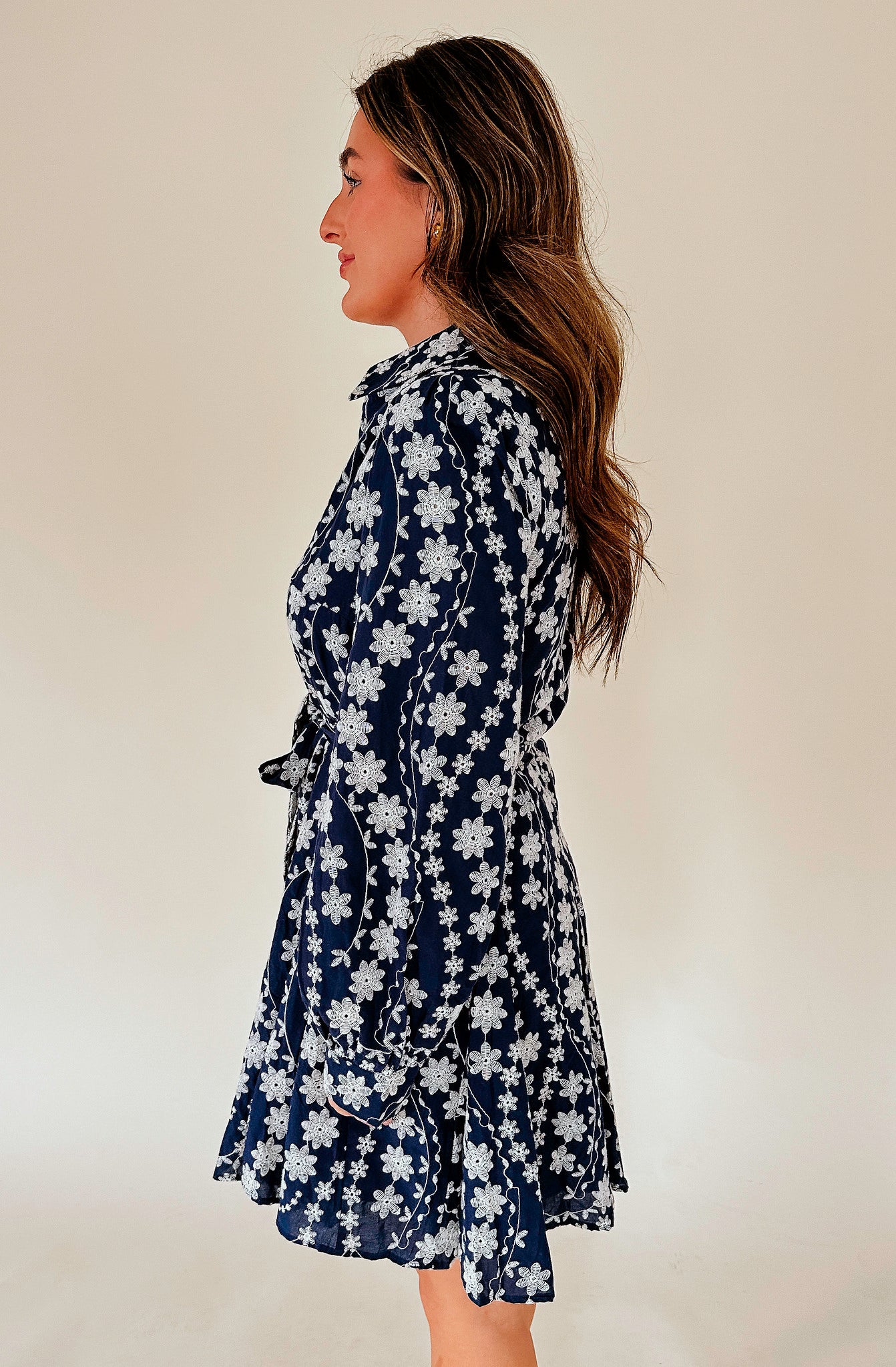 KINLEY EYELET DRESS