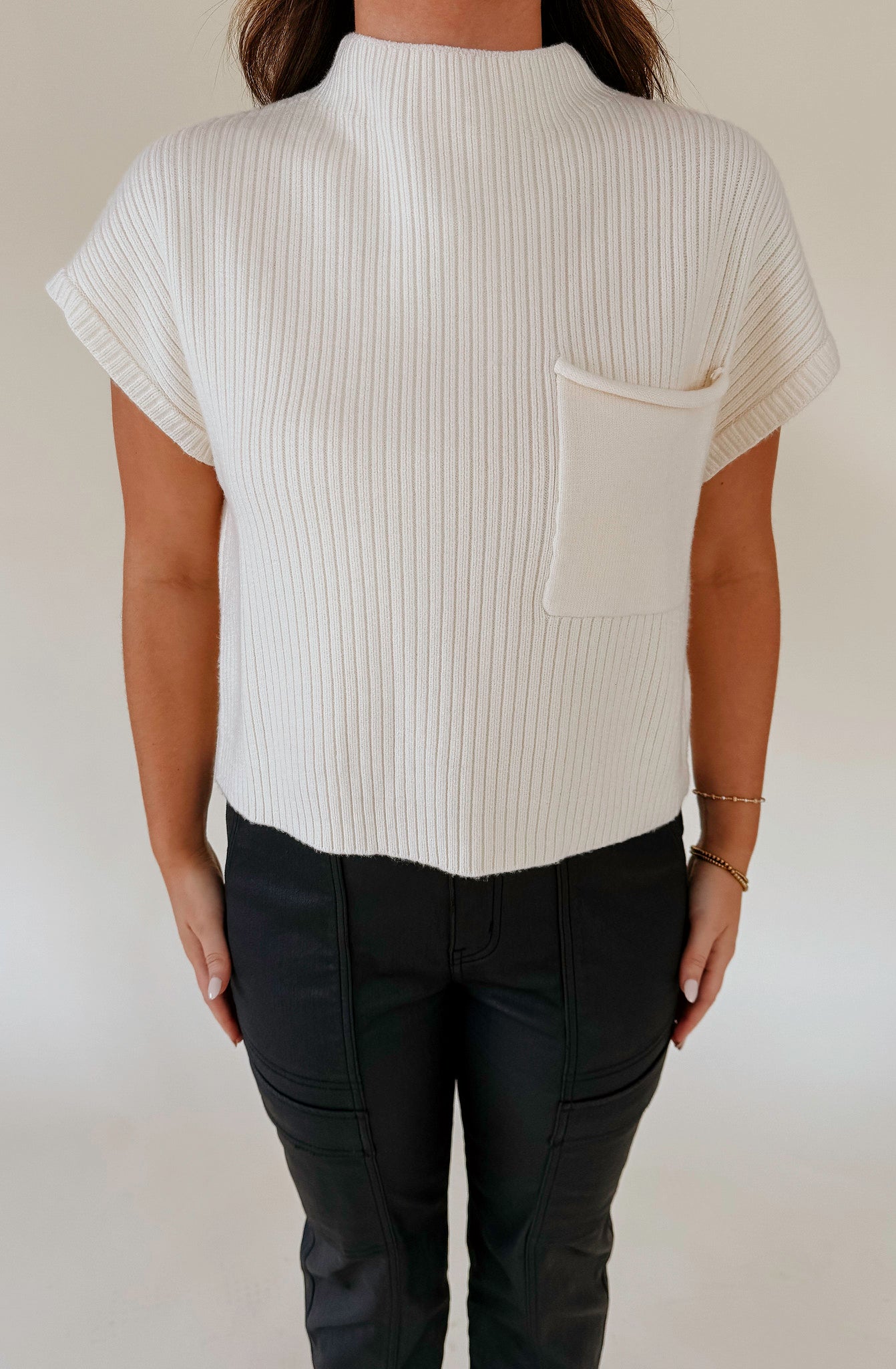 PARK AVENUE POCKET SWEATER