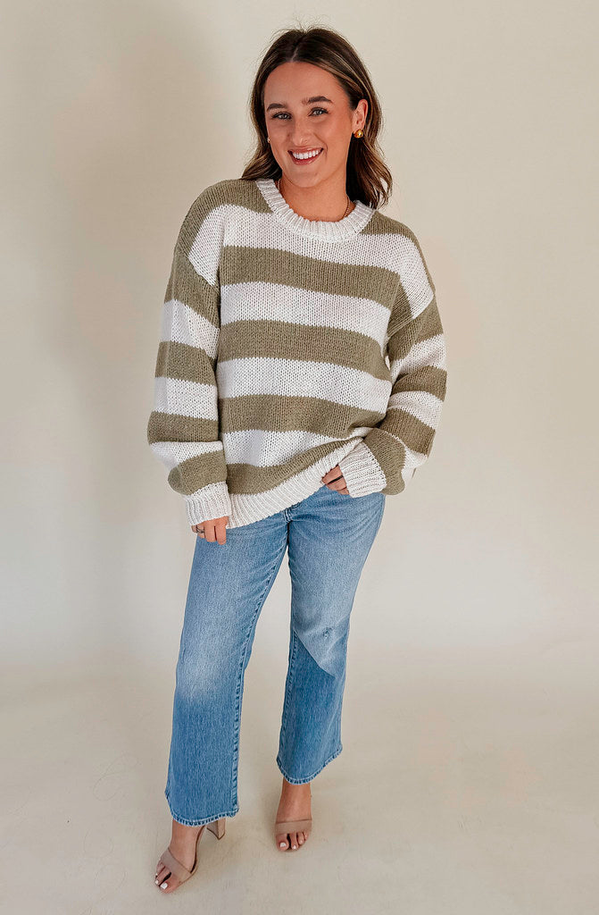 Z SUPPLY ANDRES STRIPE SWEATER