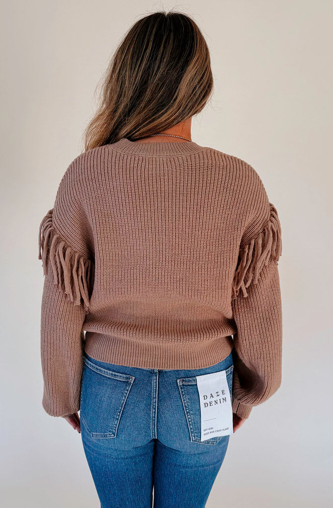 Z SUPPLY ON THE FRINGE SWEATER