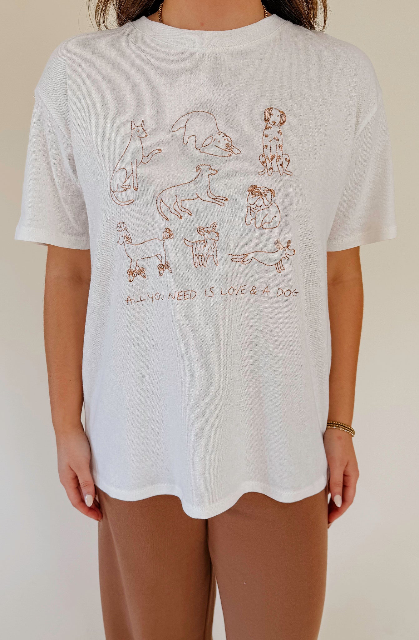 Z SUPPLY LOVE &amp; DOG PACIFIC TEE