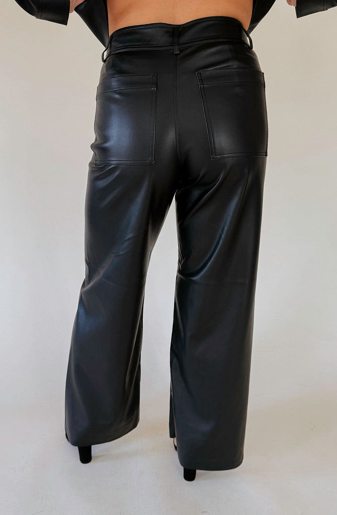 Z SUPPLY RILYNN FAUX LEATHER PANTS