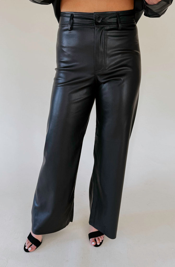 Z SUPPLY RILYNN FAUX LEATHER PANTS