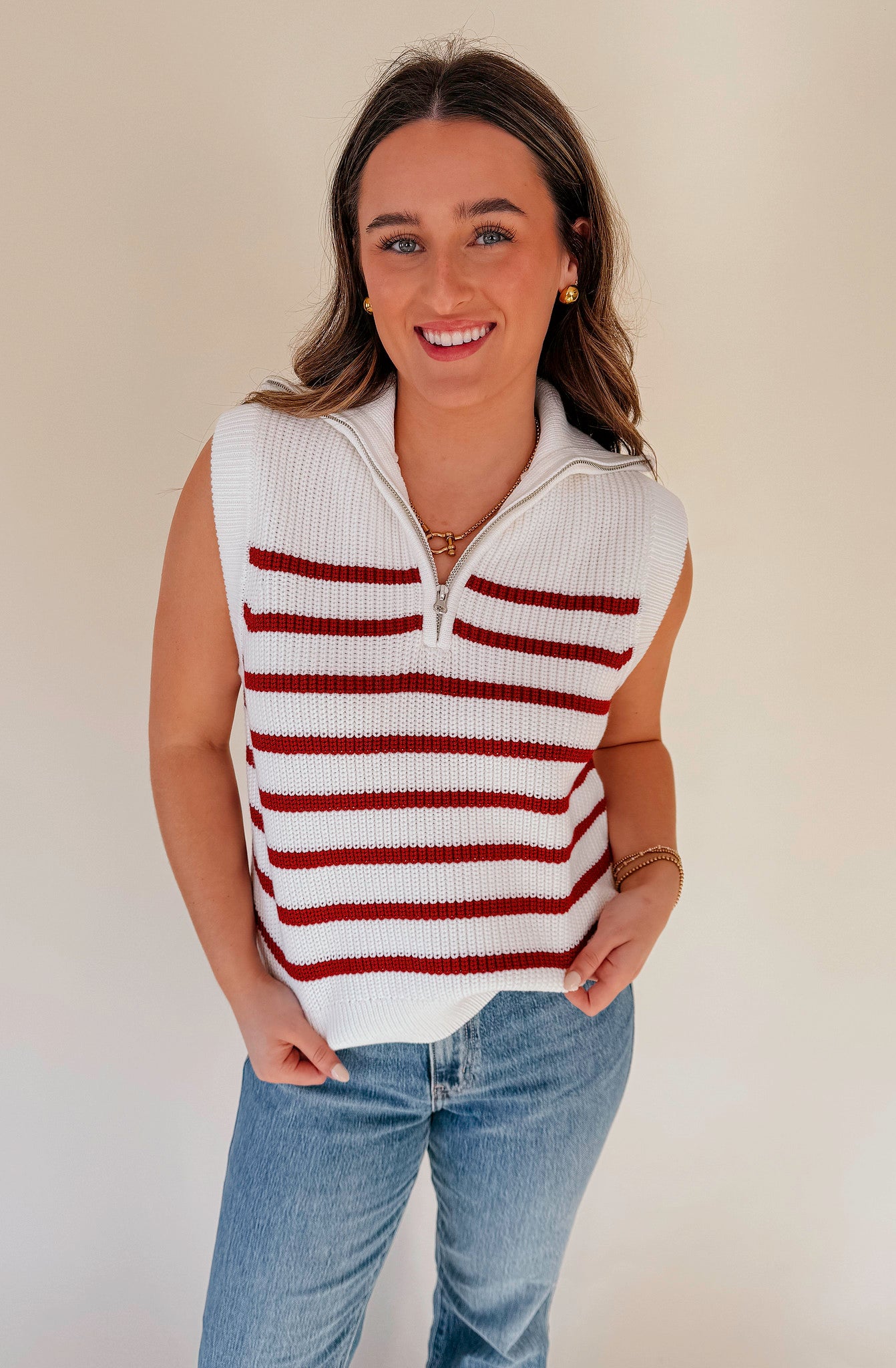 LUCKY ONE STRIPE VEST