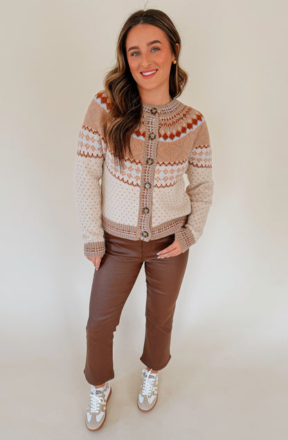 SYLVIA IVORY CARDIGAN