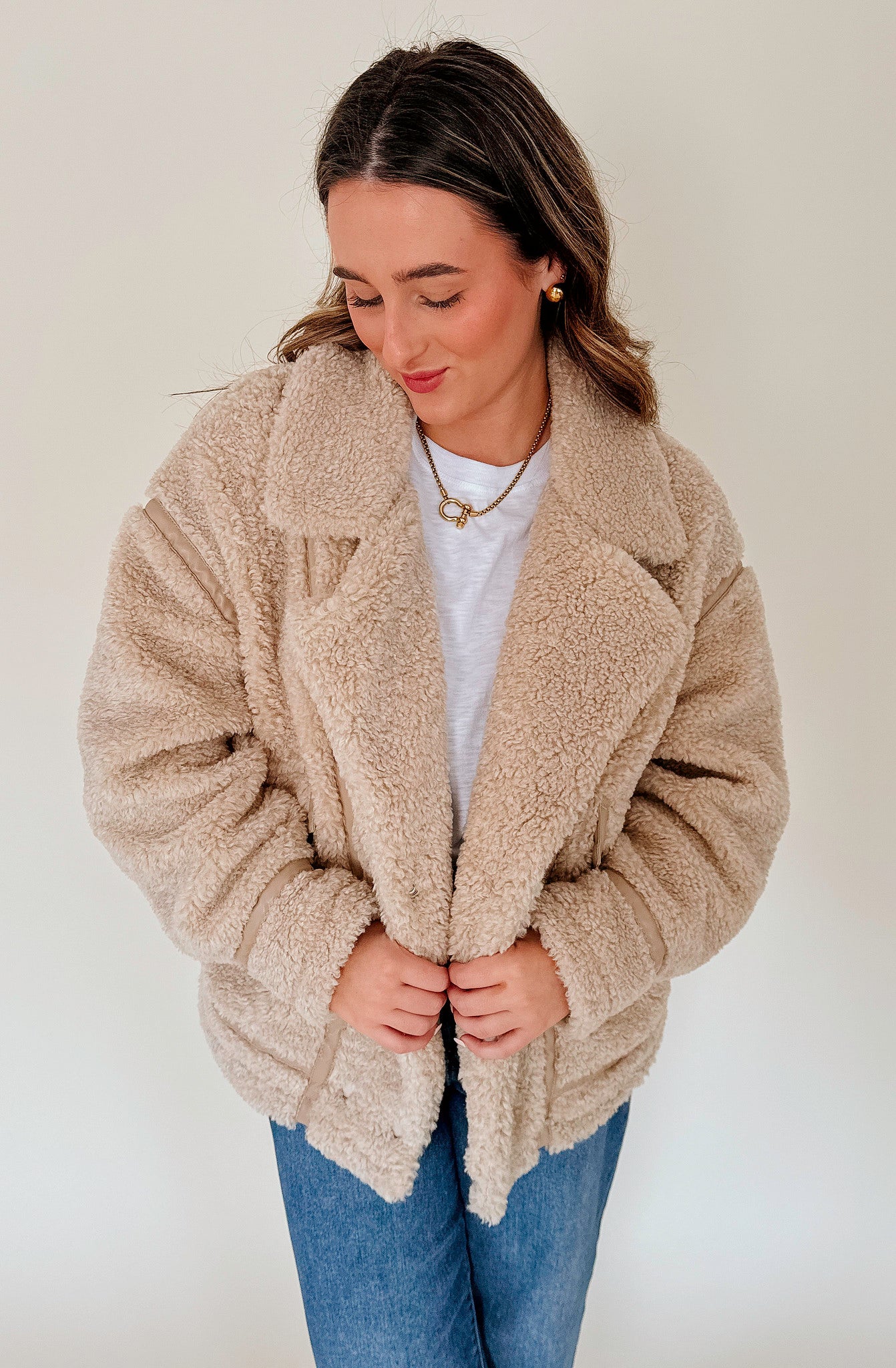 Z SUPPLY ARI FAUX SHERPA COAT