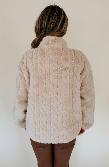 MARTHA FAUX FUR JACKET