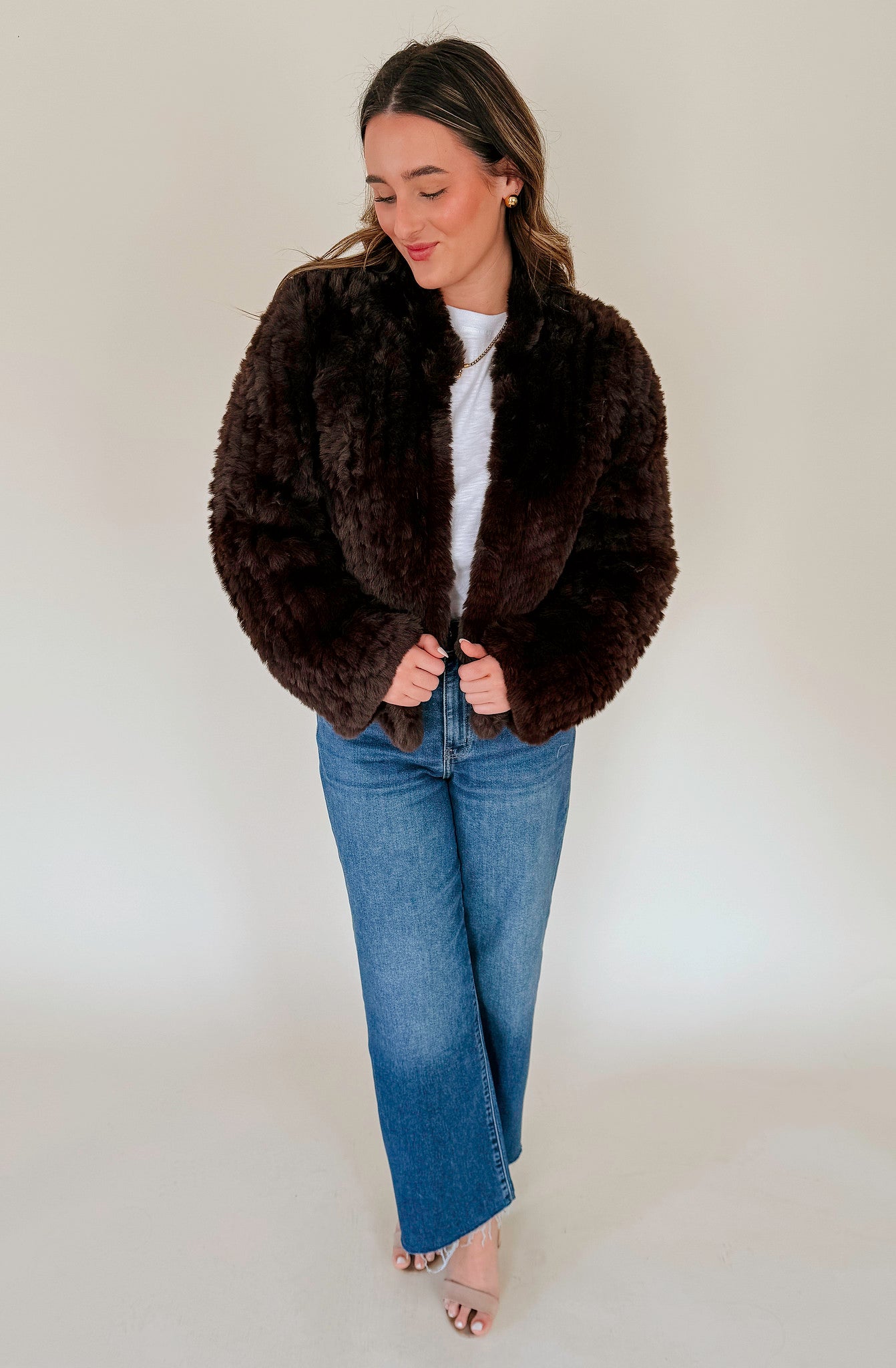 KERIS FAUX FUR COAT