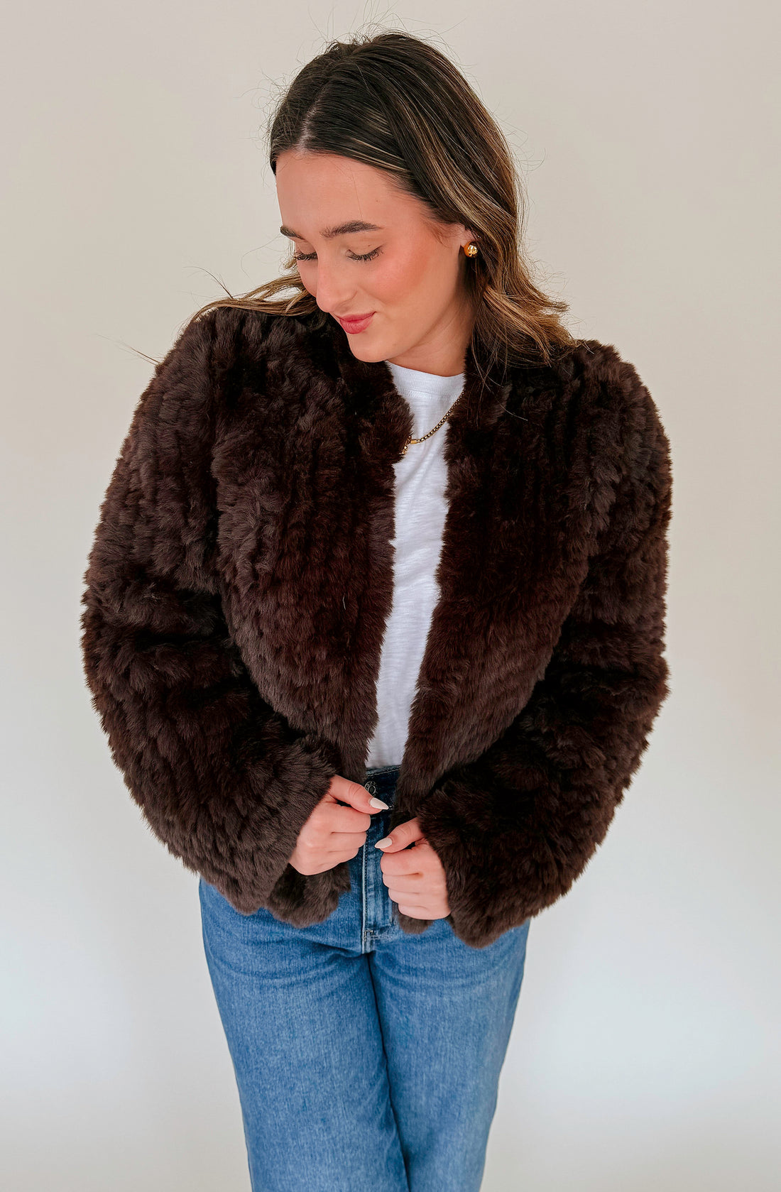 KERIS FAUX FUR COAT