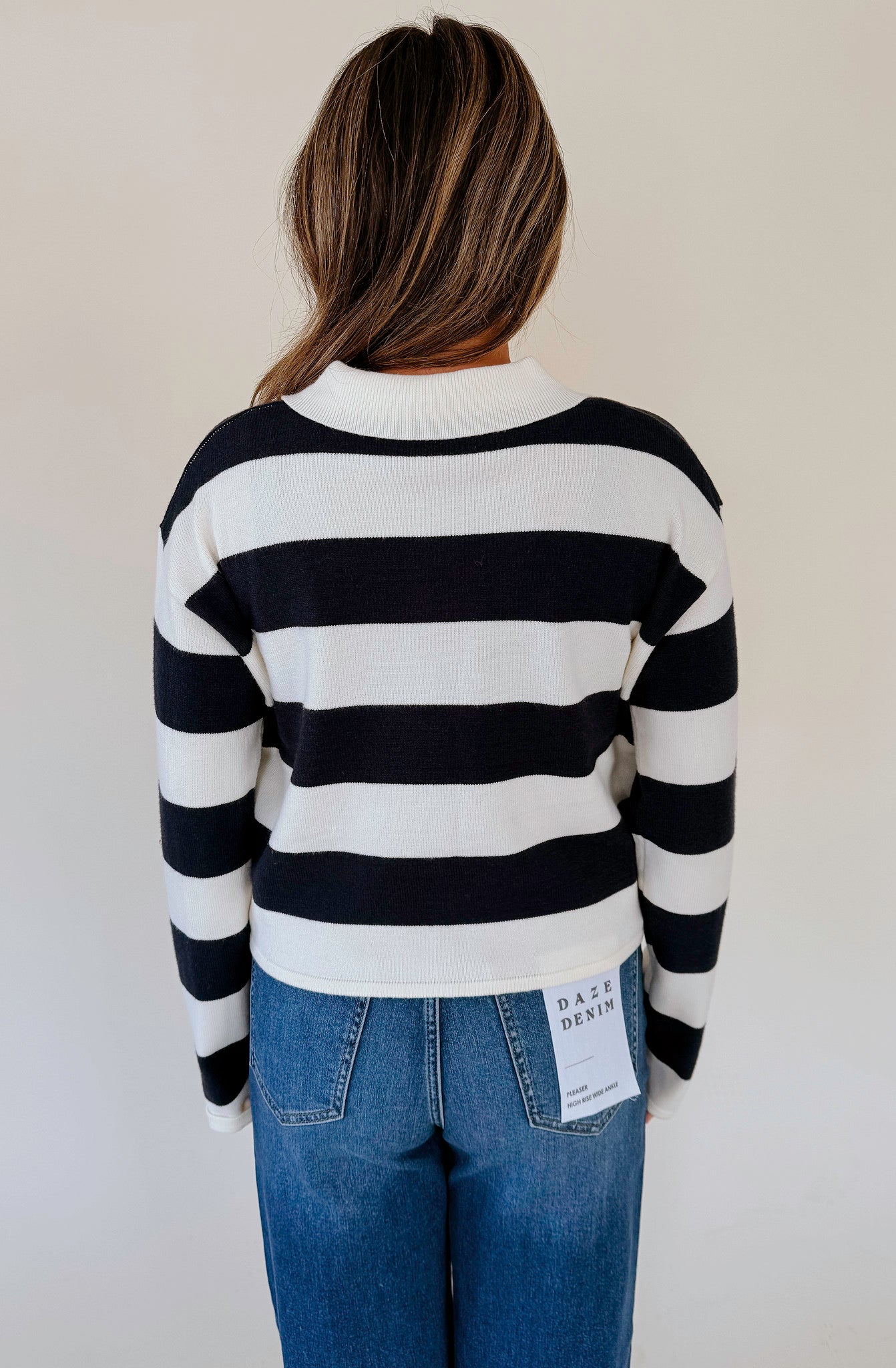 GINA STRIPE SWEATER