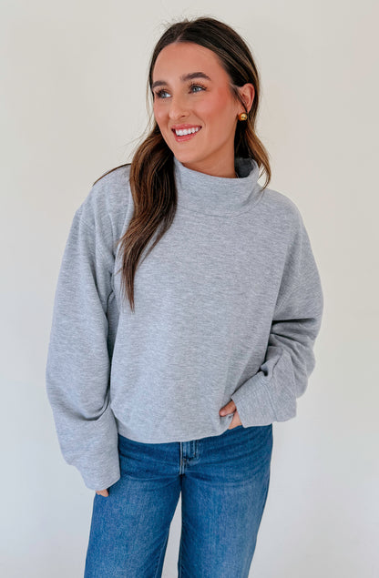 RUBY MOCKNECK SWEATSHIRT