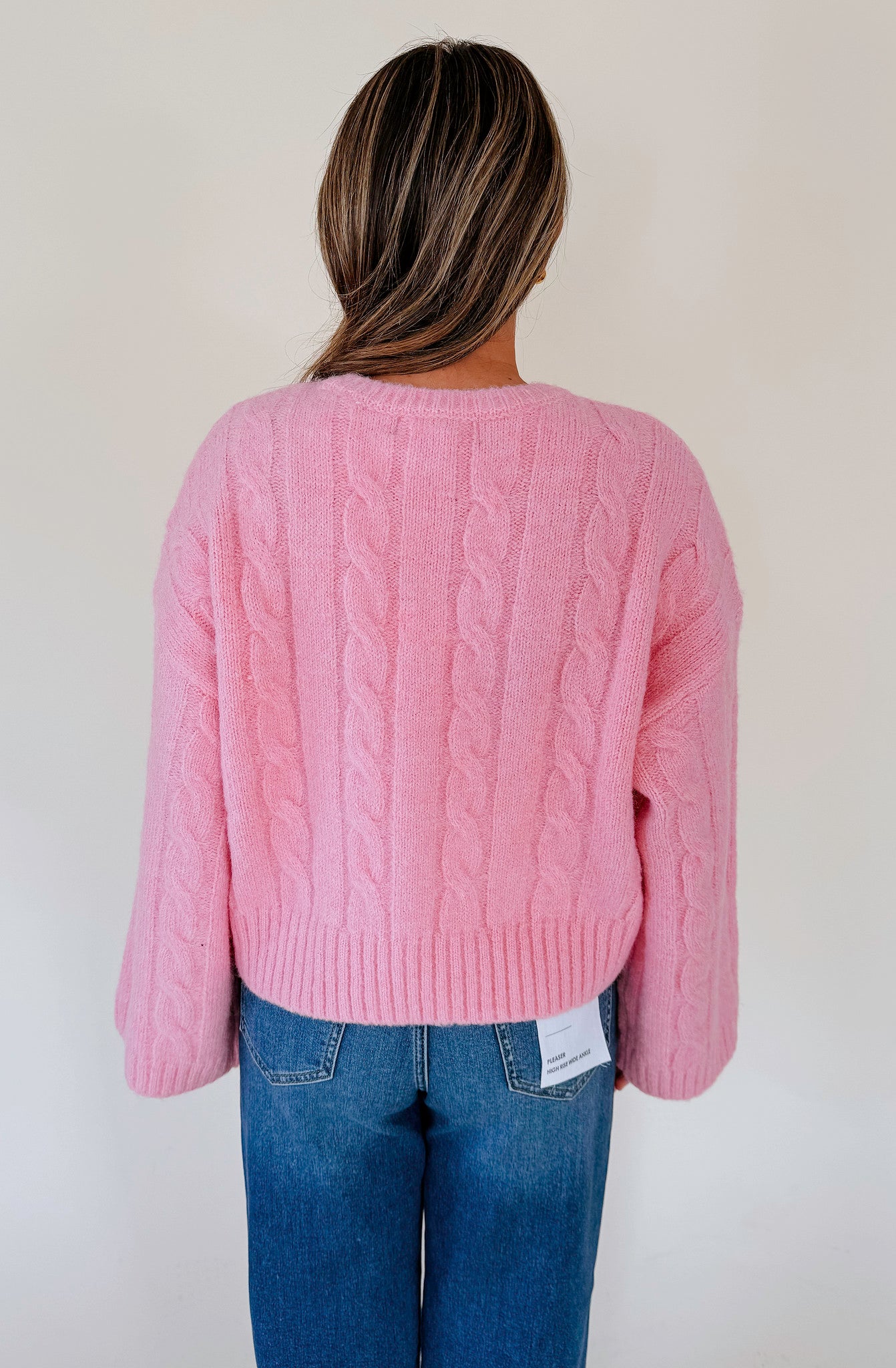 SUCH A SWEETHEART PINK SWEATER