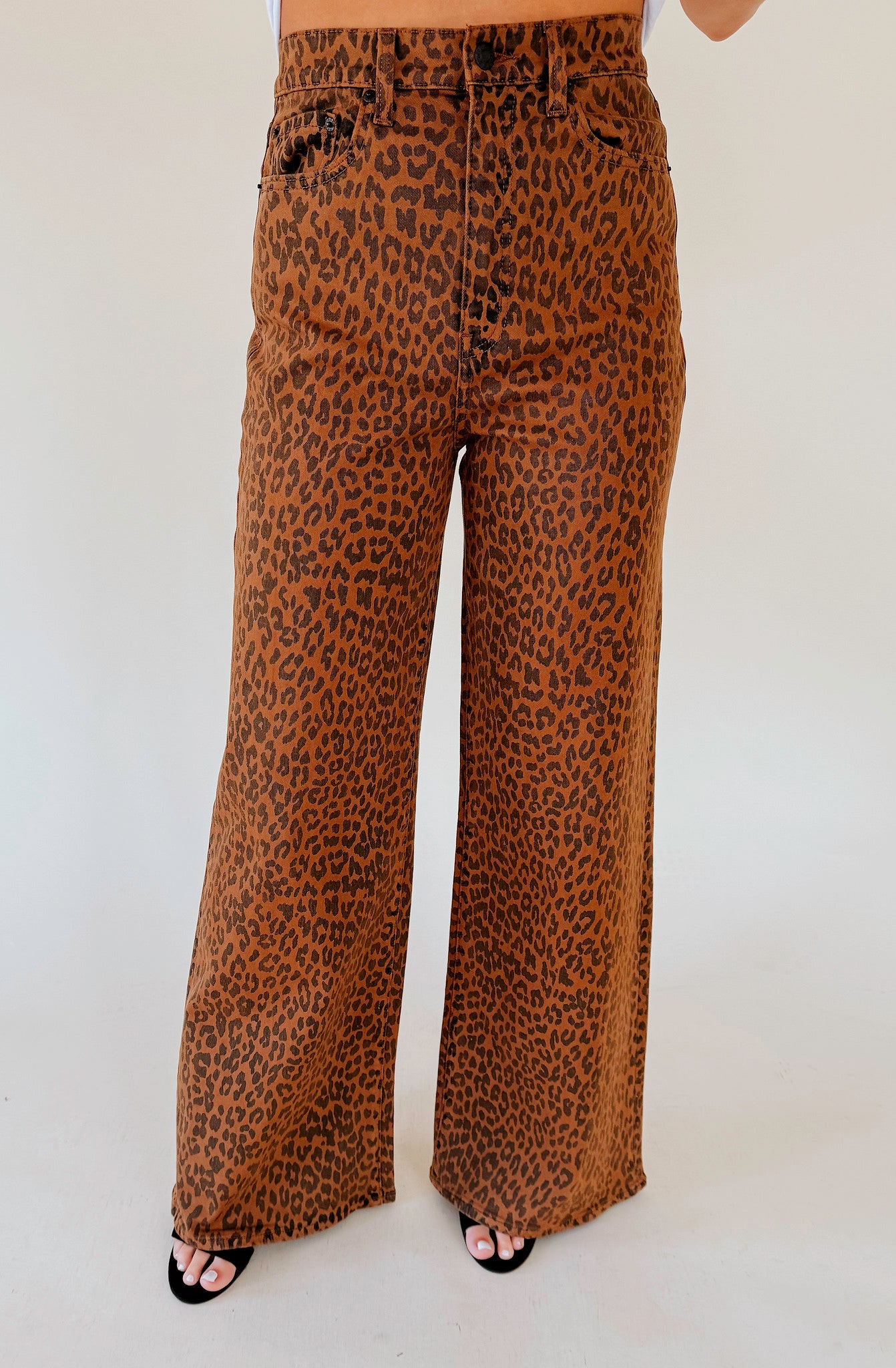 DAZE DENIM FAR OUT HIGH RISE LEG IN WILD CAT