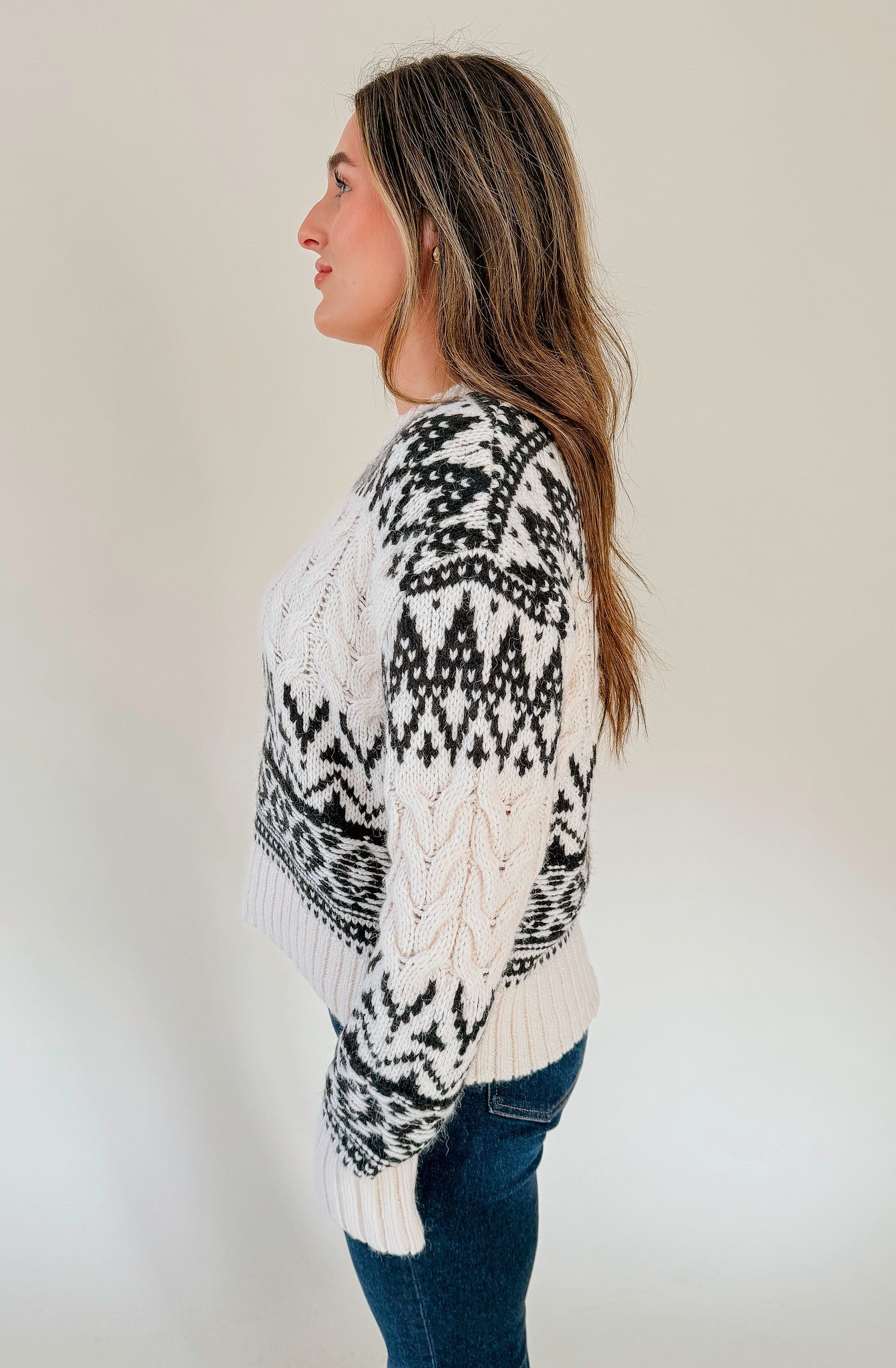 Z SUPPLY GARLAND FAIRISLE SWEATER