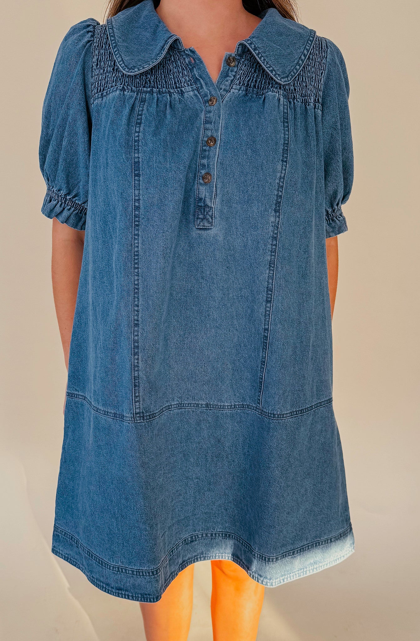 BABY BLUES DENIM DRESS