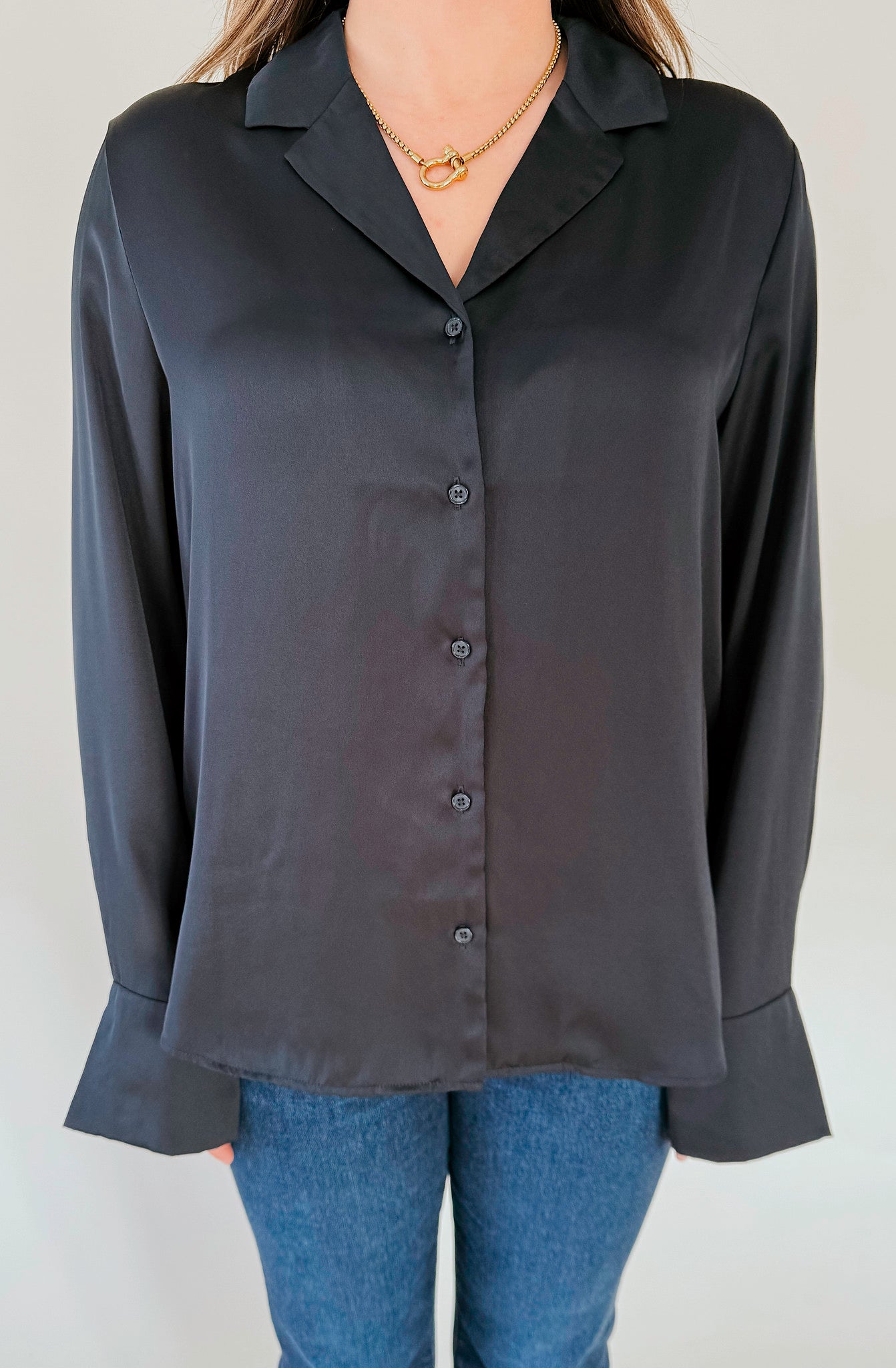 BRIENNE SILK TOP