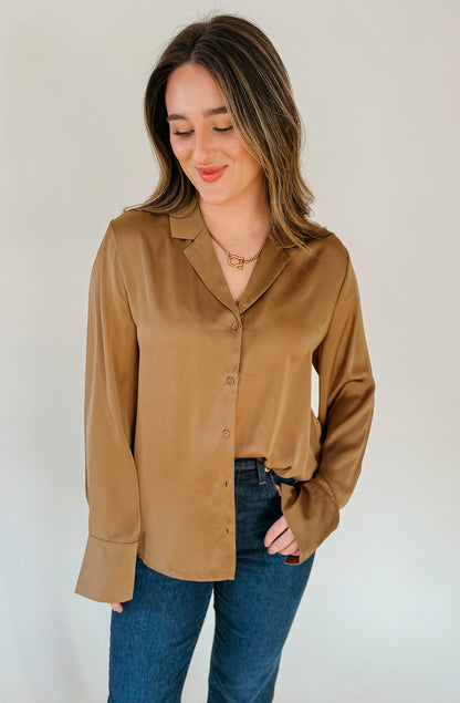 BRIENNE SILK TOP