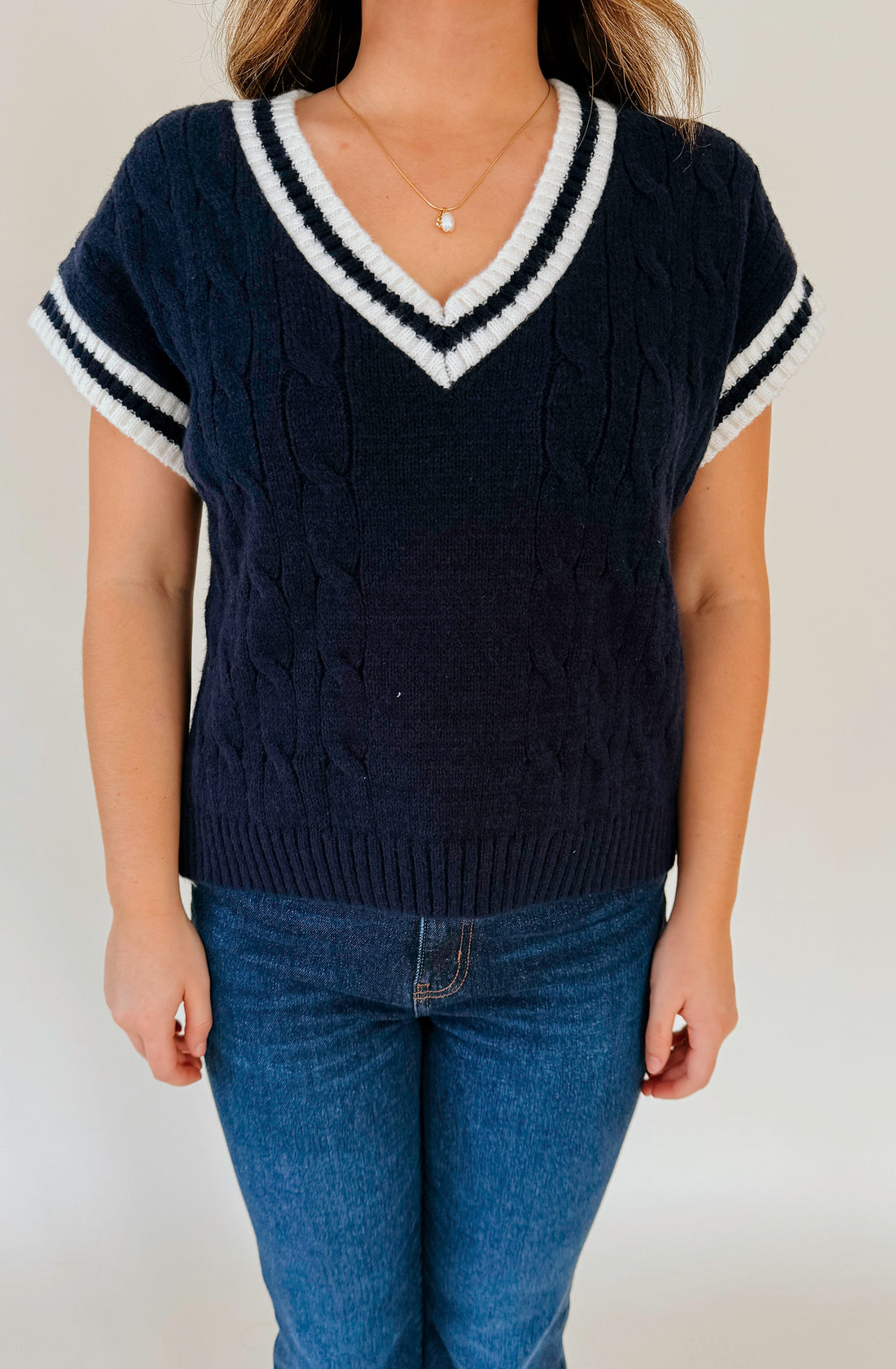 POLLY VARSITY VEST