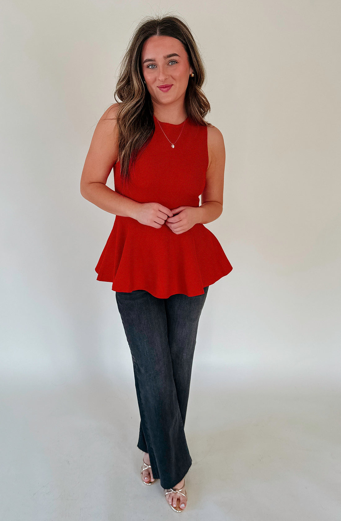 PUT A PEP IN YOUR STEP PEPLUM BLOUSE