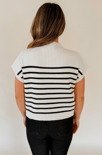 REMY STRIPE SWEATER VEST