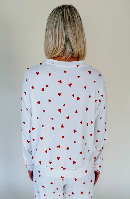 Z SUPPLY CLASSIC HEART LONG SLEEVE