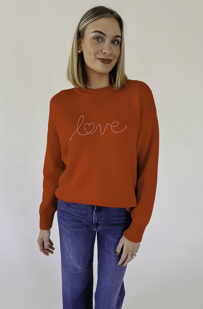 Z SUPPLY LOVE NOTES BOYFRIEND SWEATER