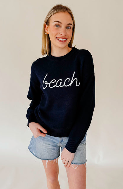 Z SUPPLY BEACH BOYFRIEND SWEATER