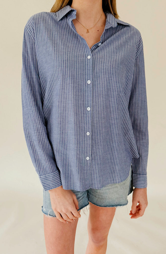 Z SUPPLY SEAPORT STRIPED SHIRT