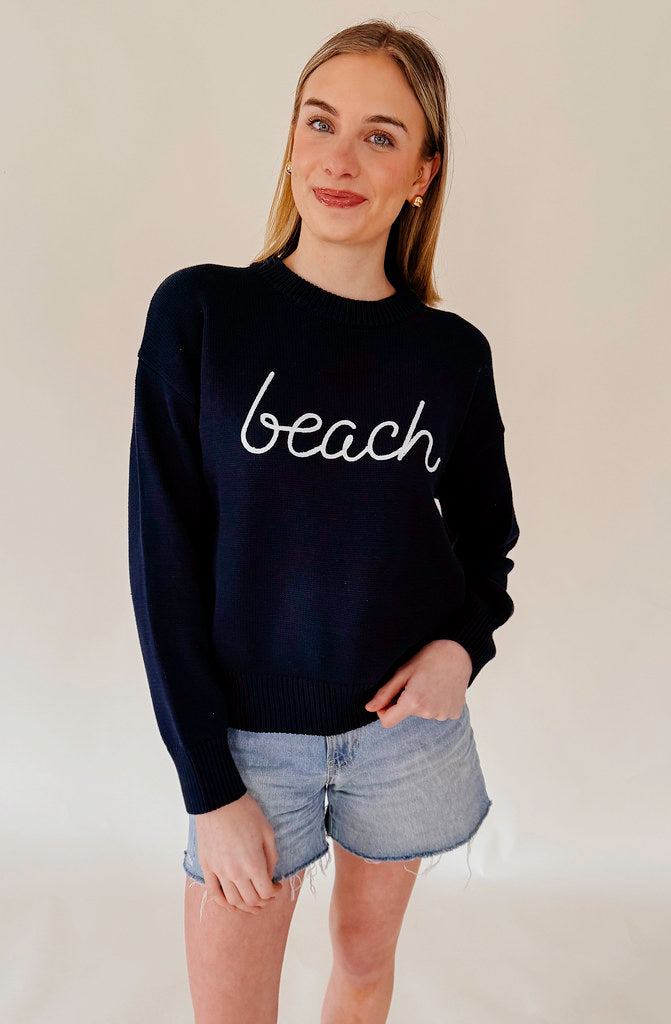 Z SUPPLY BEACH BOYFRIEND SWEATER