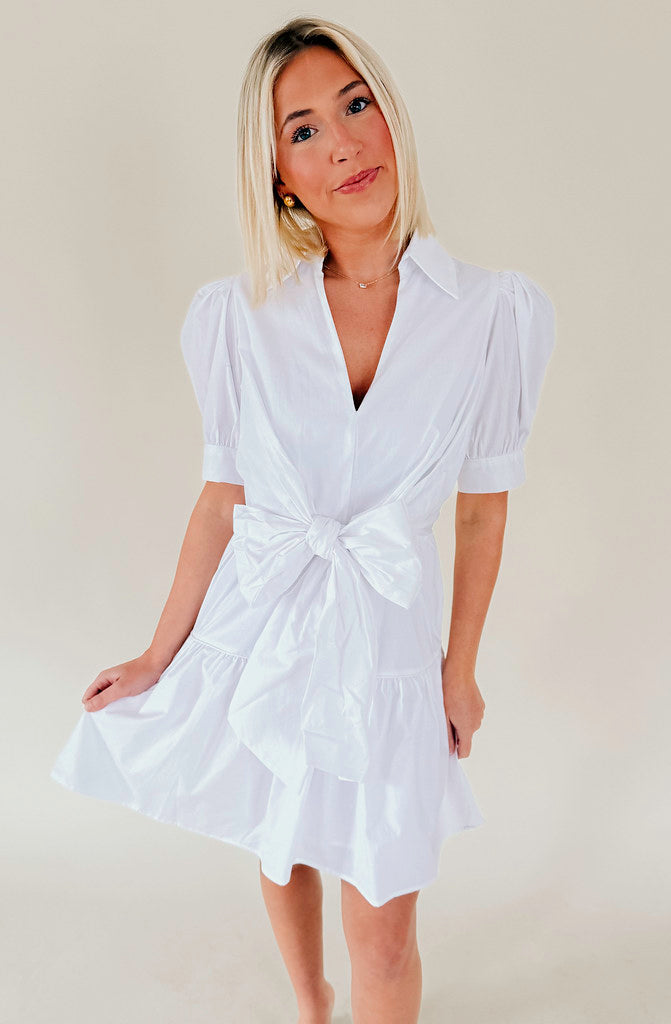 WHITE THIS WAY DRESS