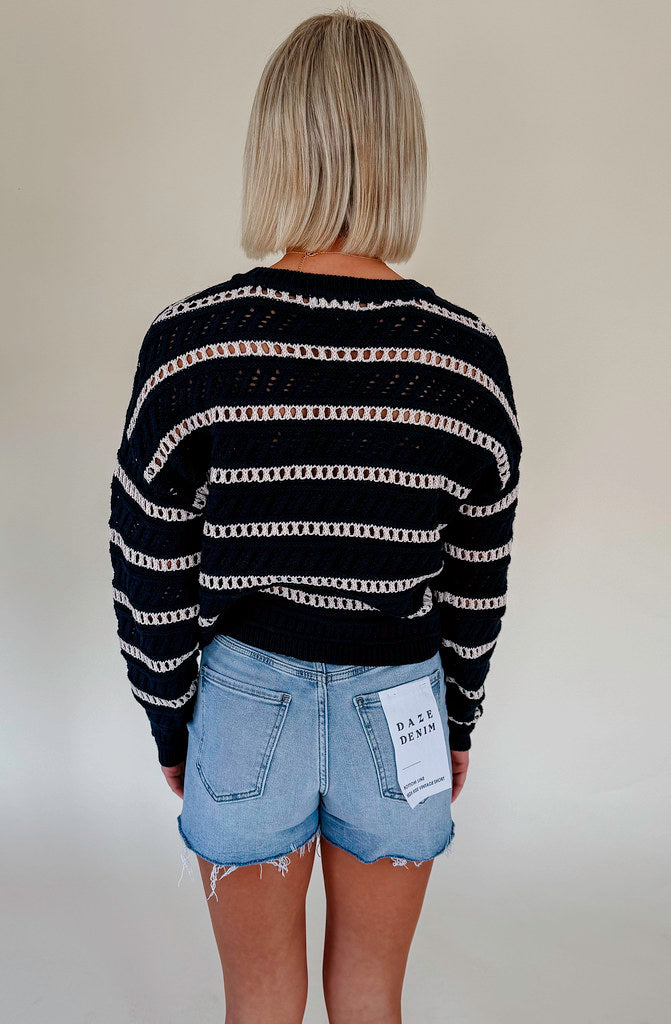 Z SUPPLY ESTERO STRIPE SWEATER