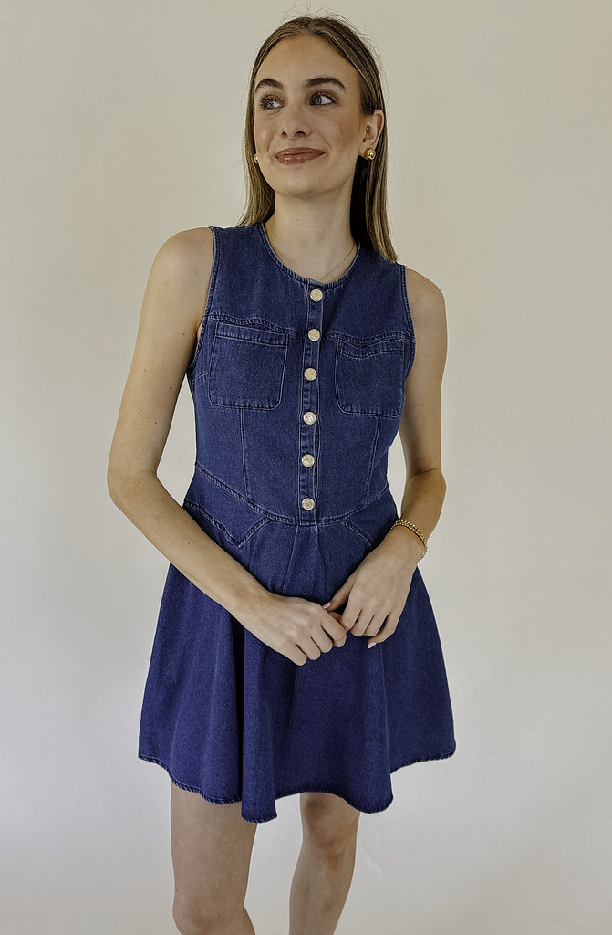 DARLA DENIM DRESS