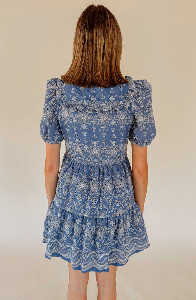 THE DARCY EMBROIDERED DRESS