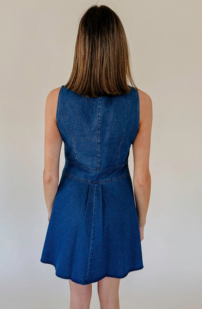 DARLA DENIM DRESS