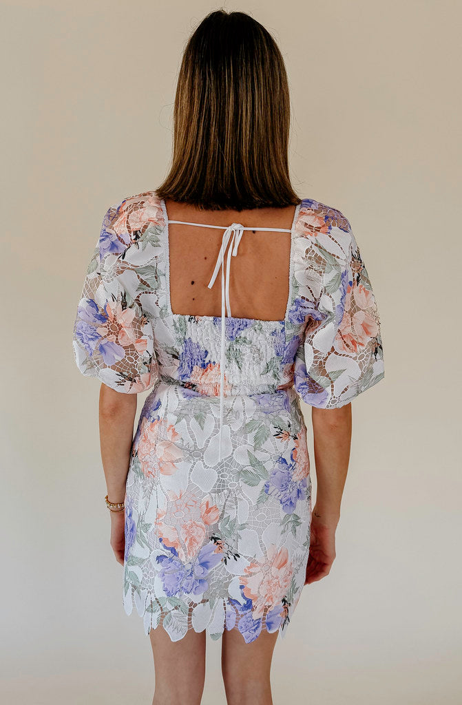 LUCY PARIS ELAINE FLORAL DRESS