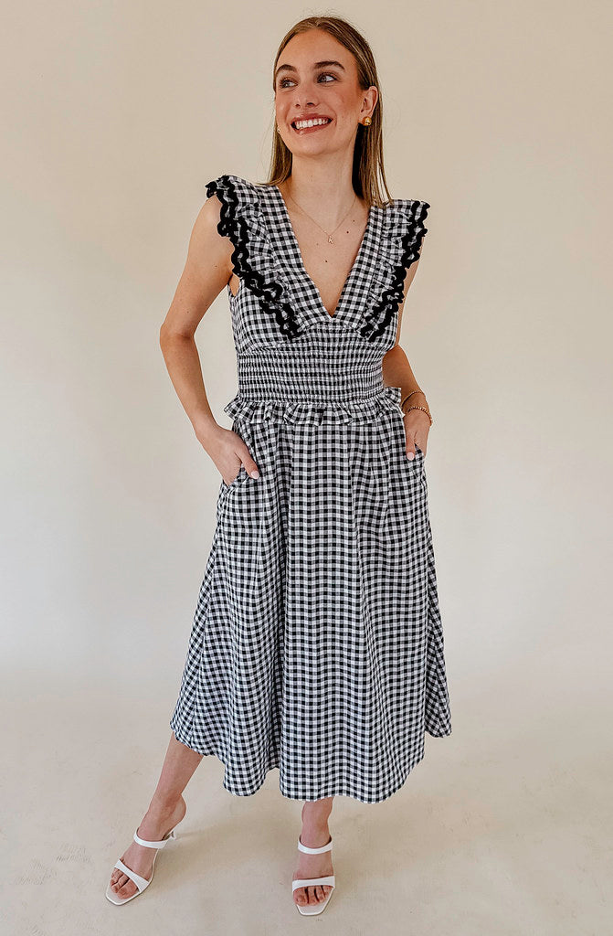 THE CHARLESTON MIDI DRESS