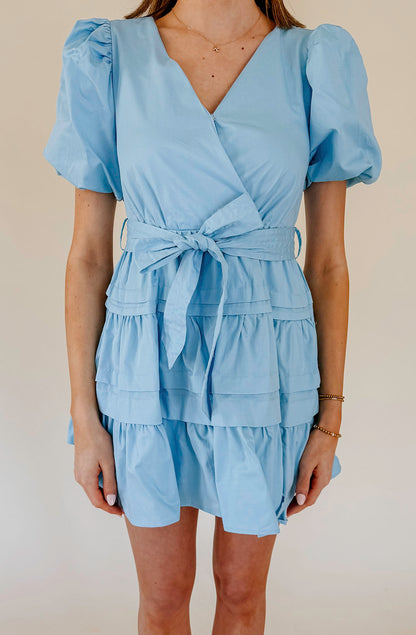 TAKE ME AWAY TIE FRONT DRESS