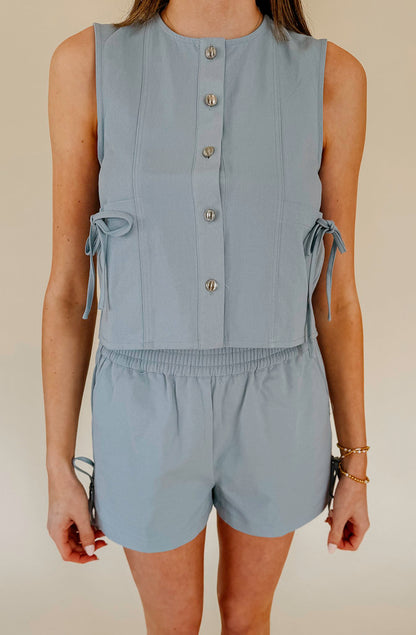 ON BROADWAY DENIM VEST