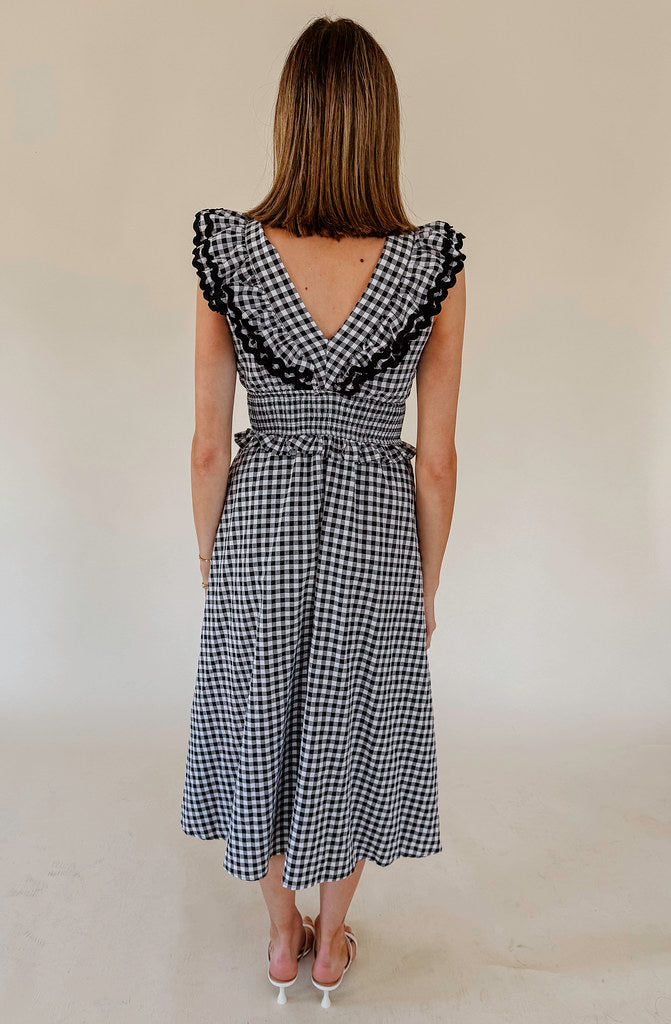 THE CHARLESTON MIDI DRESS